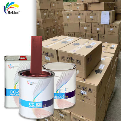 Sơn tùy chỉnh màu đỏ tinh tế Sơn xe hơi hỗn hợp sẵn cho các ứng dụng ô tô