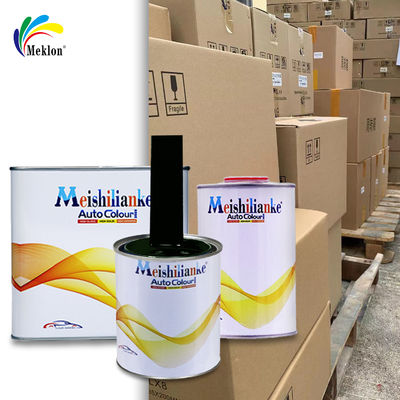 2K sơn xe đen lớp phủ trên cho độ cứng cao và chống trầy xước cho sửa chữa xe