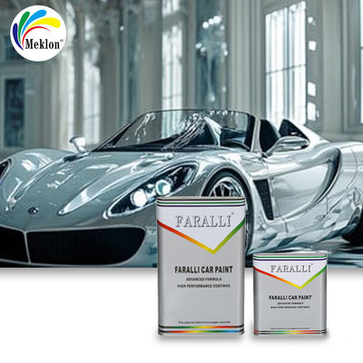 Sơn ô tô màu tím kim loại sơn ô tô 2K Solid Color Coating Basecoat Sơn ô tô