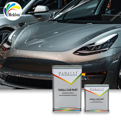 Sơn ô tô màu tím kim loại sơn ô tô 2K Solid Color Coating Basecoat Sơn ô tô