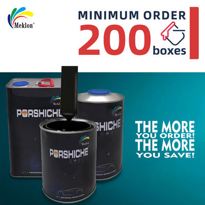 Màu sắc tươi sáng Sơn hoàn thiện ô tô Chất rắn cao 1K Basecoat Màu Auto Paint