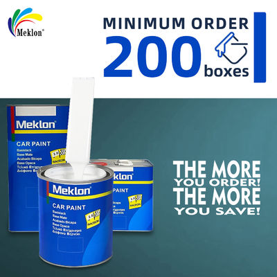 Hệ thống pha trộn lớp phủ rõ ràng mịn mịn High Solid Auto Refinish 1K Gross White Pearl Lacquer Nhà máy xịt phủ chất lỏng nhựa