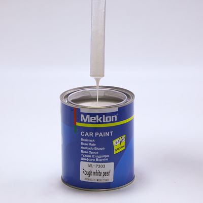 Hệ thống pha trộn lớp phủ rõ ràng mịn mịn High Solid Auto Refinish 1K Gross White Pearl Lacquer Nhà máy xịt phủ chất lỏng nhựa