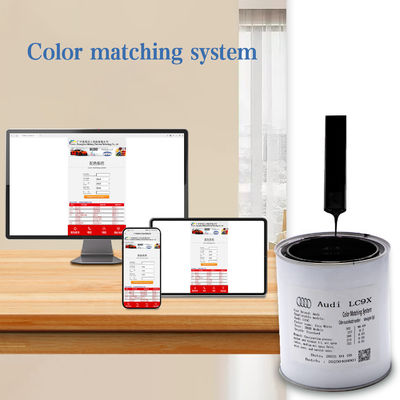 Sơn tùy chỉnh màu đen Magic LC9X của Audi, thời gian khô ban đầu 1-2 giờ