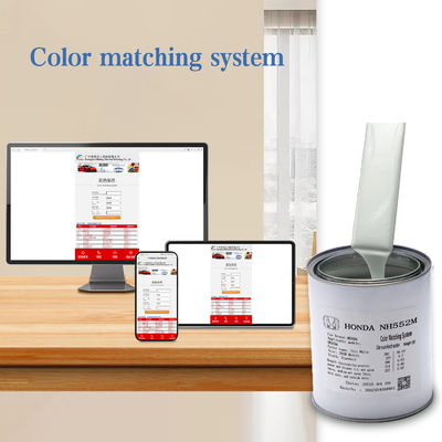 Chống trầy xước Honda NH552M 1K Sơn ô tô Acrylic bạc màu xám nhạt