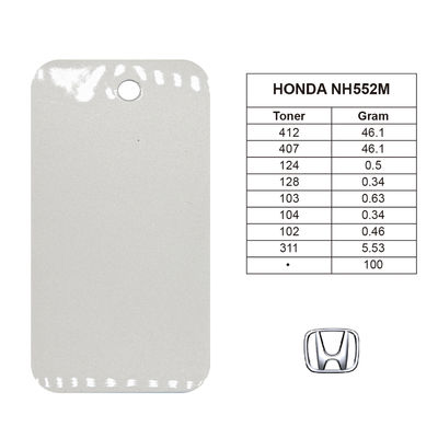Chống trầy xước Honda NH552M 1K Sơn ô tô Acrylic bạc màu xám nhạt