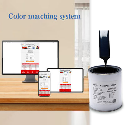 Sơn xe màu xanh ngọc trai Nissan BM1 1K Blue Pearl gốc nhà máy, công thức thân thiện với môi trường