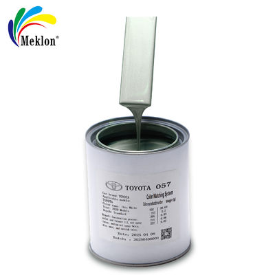 Toyota 057 1k White Pearl Acrylic Car Paint Factory Sản xuất trực tiếp với công thức nước thân thiện với môi trường khô nhanh