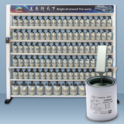 Toyota 057 1k White Pearl Acrylic Car Paint Factory Sản xuất trực tiếp với công thức nước thân thiện với môi trường khô nhanh