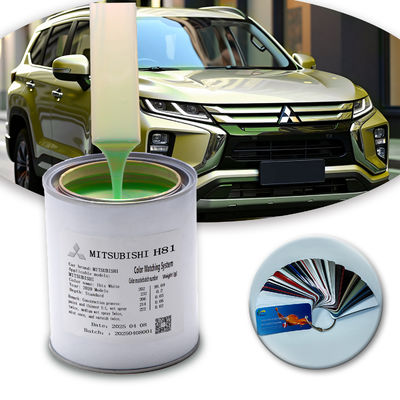 Công nghệ Acrylic 1K hoàn thiện sơn xe cho nhiệt độ cao và môi trường khô với hiệu ứng vàng Champagne