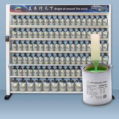 Công nghệ Acrylic 1K hoàn thiện sơn xe cho nhiệt độ cao và môi trường khô với hiệu ứng vàng Champagne