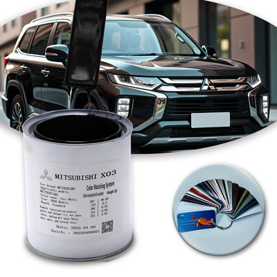 Sơn xe tùy chỉnh MITSUBISHI X03 1K Black Pearl Acrylic cho thời tiết khắc nghiệt và điều kiện đường xá phức tạp