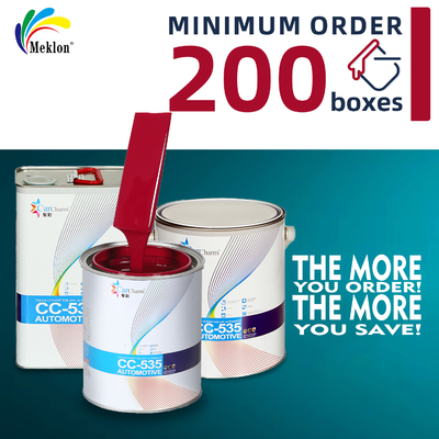 Sơn xe hơi bóng đỏ pha lê chống chịu thời tiết và chống xước