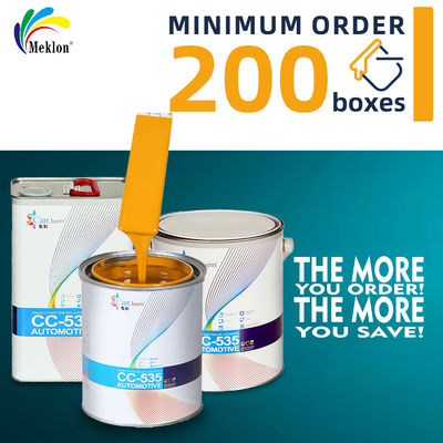 Hiệu suất cao Sấy nhanh Acrylic Sunny Yellow UV - Sơn chống ô tô