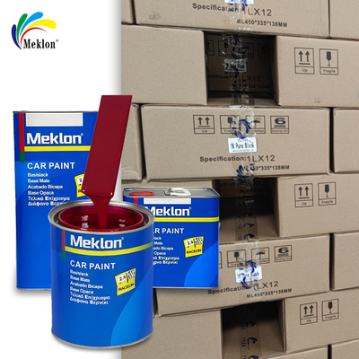 1K2K Sơn xe với sức mạnh biểu hiện cao và phủ sóng cao Sơn xe màu đỏ tối