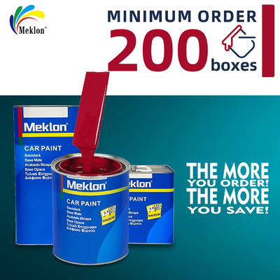 Sơn sửa chữa xe hơi màu đỏ rực rỡ chống tia UV hiệu suất cao