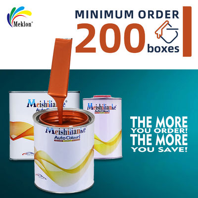 Chống khí hậu và UV chống màu cam màu đỏ Sơn sửa xe