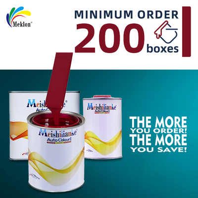 Màu sơn sửa chữa xe ô tô màu đỏ chống thời tiết và nhiệt độ cao