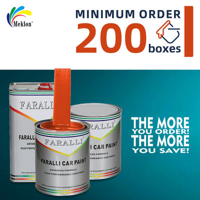 Sơn xịt xe hơi màu cam 1K2K khô nhanh và hiệu quả