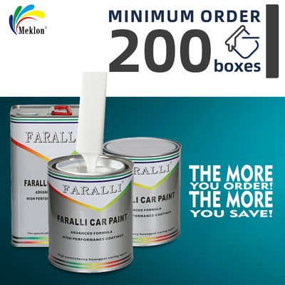 1K Ferrari bán nóng hiệu quả và khô nhanh màu trắng tinh khiết sơn xịt xe