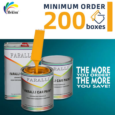 Sơn xe màu vàng, hiệu suất cao, chịu thời tiết, giá rẻ, bán trực tiếp từ nhà sản xuất