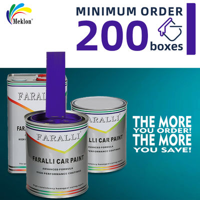 Sơn xịt ô tô kim loại màu tím màu xanh với hiệu suất cao và lượng khí thải VOC thấp