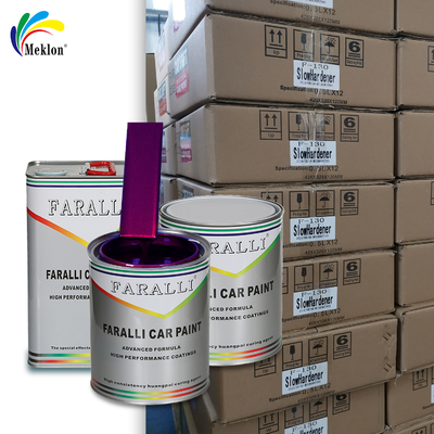 Sơn xịt xe hơi tự cân bằng 1K2K màu Tím Lấp Lánh để sửa chữa, Phù hợp với màu gốc của nhà máy