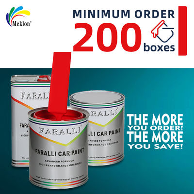 Sơn xịt ô tô màu đỏ tươi sáng bóng, bền và chống mài mòn do nhà máy cung cấp