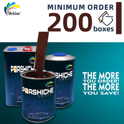 Sơn sửa xe màu đen đỏ bóng cao cấp, chống tia UV, chịu thời tiết và mài mòn 1K2K