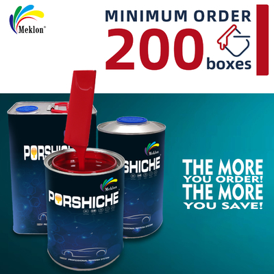 Meklon Sơn ô tô màu đỏ khô nhanh - Kháng tia cực tím cao