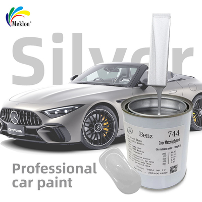 Sơn sửa chữa ô tô kim loại bạc VOC thấp với hiệu suất chi phí cao và bảo vệ môi trường