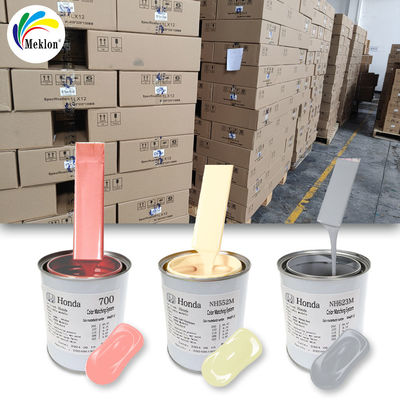 Sơn xe kim loại bạc đỏ mát mẻ Hai tông màu Cung cấp trực tiếp từ nhà máy Hiệu suất cao