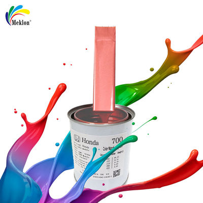 Sơn xe kim loại bạc đỏ mát mẻ Hai tông màu Cung cấp trực tiếp từ nhà máy Hiệu suất cao