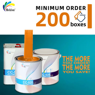 Khớp với sơn xe ô tô màu cam sáng cao ban đầu lâu dài khô nhanh