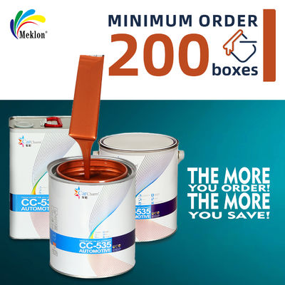 Sơn xe hơi cổ điển màu cam retro bền bỉ và chống mài mòn