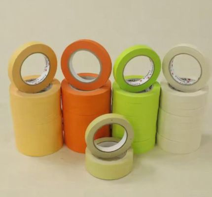 Nhà cung cấp Trung Quốc bán buôn Băng keo che chắn màu cam chịu nhiệt 80 độ dùng sửa chữa ô tô với độ nhớt cao, có thể tùy chỉnh với bao bì gốc