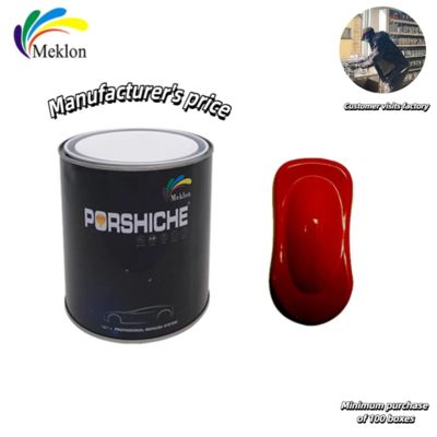 Sơn xe bằng bạc kim loại màu đỏ sáng chống nấm mốc không độc hại