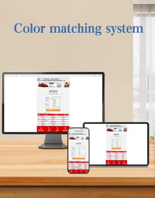Hệ thống trộn màu sơn xe hơi cho sơn hoàn thiện tự động