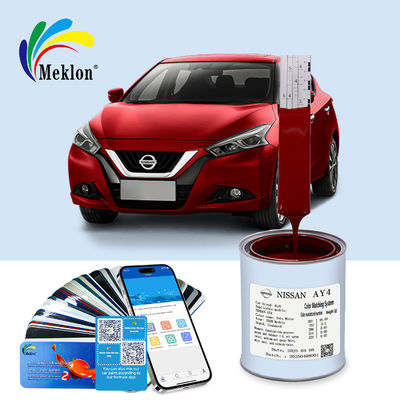 Màu sơn ô tô hỗn hợp màu hồng đỏ sẵn có bền chống mòn Bảo vệ tia cực tím