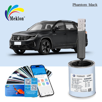 Độ sâu tiêu chuẩn sơn ô tô màu đen khô nhanh cho SAIC Volkswagen 2019 Mô hình LZ9Y Phantom