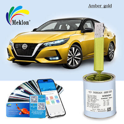 Màu sắc phù hợp tuyệt vời CAM Amber Gold Automotive Refinish Paint cho Nissan