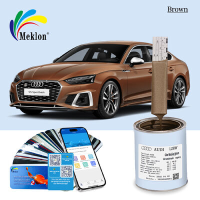 Meklon Auto Coat Audi LZ8W Mô hình màu nâu Sơn xe hỗn hợp sẵn