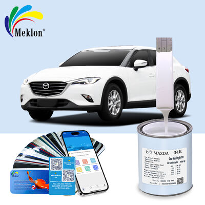 34K White pearl Finish Car Paint Độ bền cao thích hợp cho Angkesela Auto