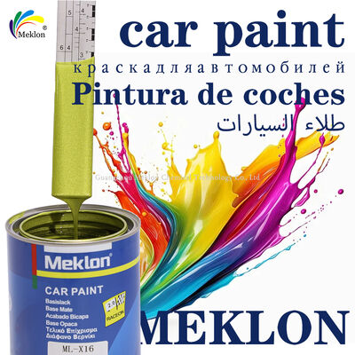 Sơn phủ lỏng Acrylic Meklon Emerald Yellow dùng cho phun xịt và sửa chữa ô tô