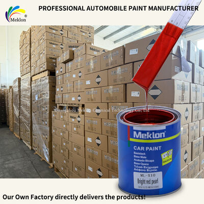 Meklon Đỏ sáng Ngọc trai Chrom cao chống trầy xước Tái tạo sơn xe để sửa chữa ô tô