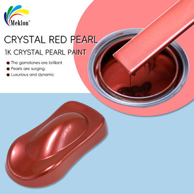 Meklon MK-X-02 Crystal Red Pearl Công nghiệp xe hơi tinh chế Sơn xịt Acrylic Liquid Coating Nhà sản xuất Giá nhà máy