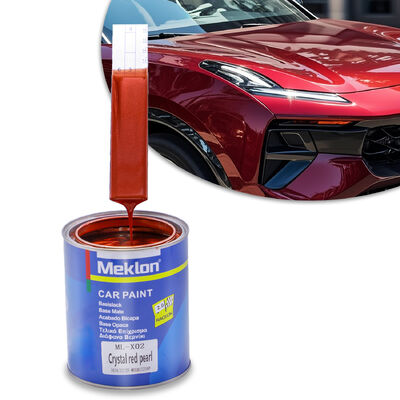 Meklon MK-X-02 Crystal Red Pearl Công nghiệp xe hơi tinh chế Sơn xịt Acrylic Liquid Coating Nhà sản xuất Giá nhà máy
