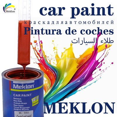 Meklon MK-X-02 Crystal Red Pearl Công nghiệp xe hơi tinh chế Sơn xịt Acrylic Liquid Coating Nhà sản xuất Giá nhà máy