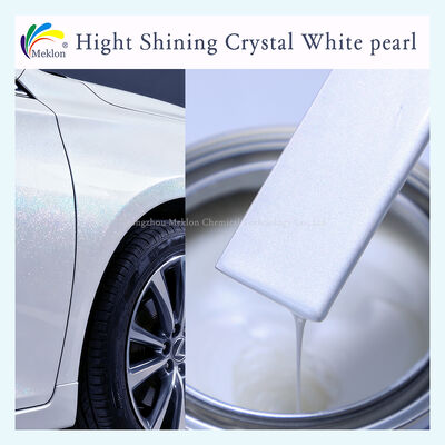 100% phù hợp với Mk-X-11 Acrylic Car Refinish Paint Spray 1k Basecoat High Shining Crystal White Pearl Car Paint Để sửa xe