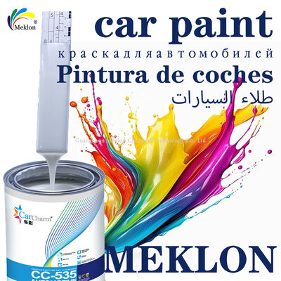 100% phù hợp với Mk-X-11 Acrylic Car Refinish Paint Spray 1k Basecoat High Shining Crystal White Pearl Car Paint Để sửa xe